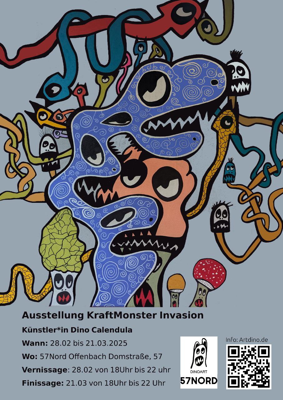 Ausstellung - KraftMonster Invasion